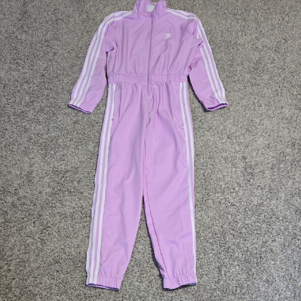 Adidas Purple One Piece Tracksuit